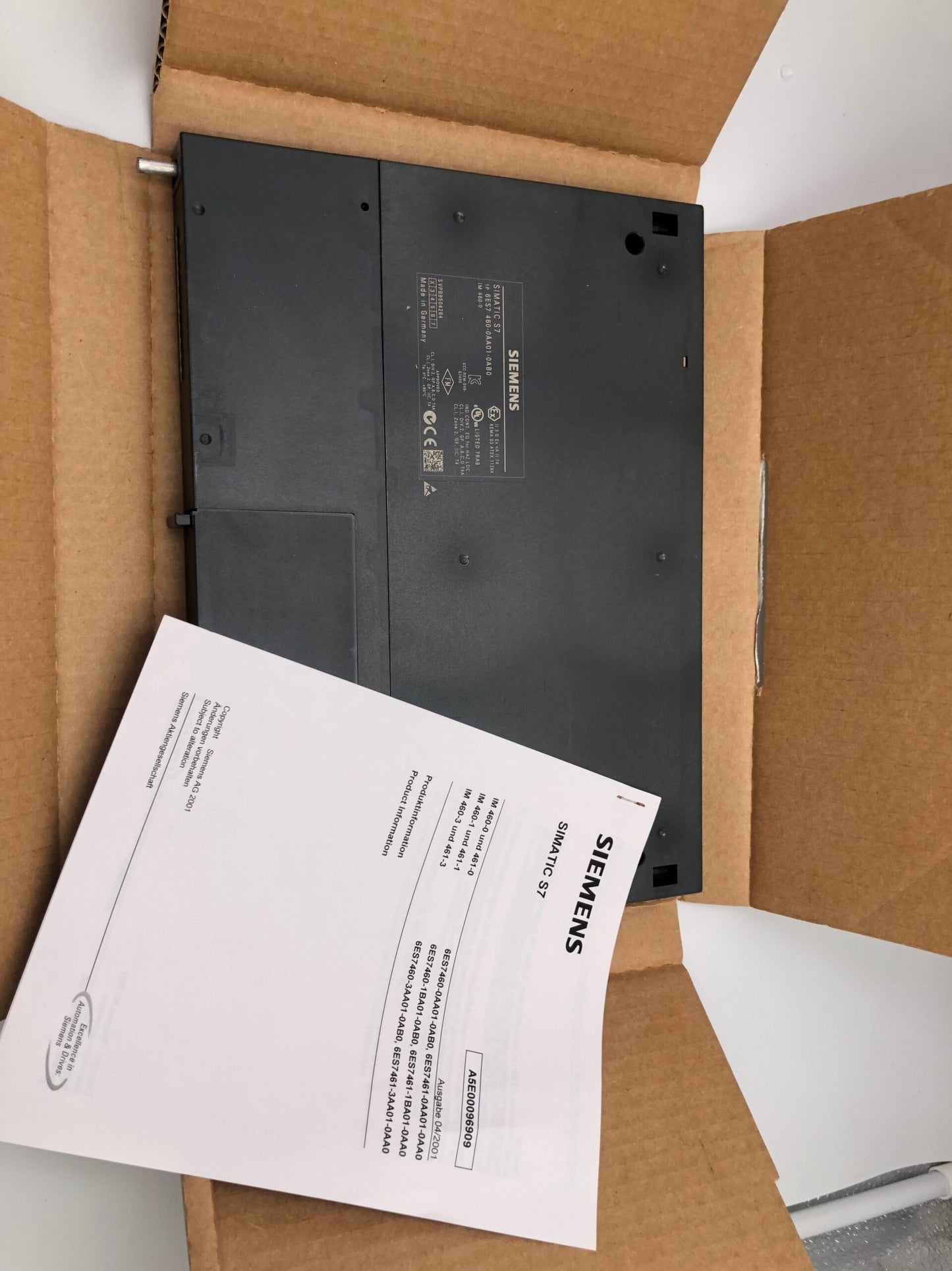 SIEMENS 6ES7 460-0AA01-0AB0