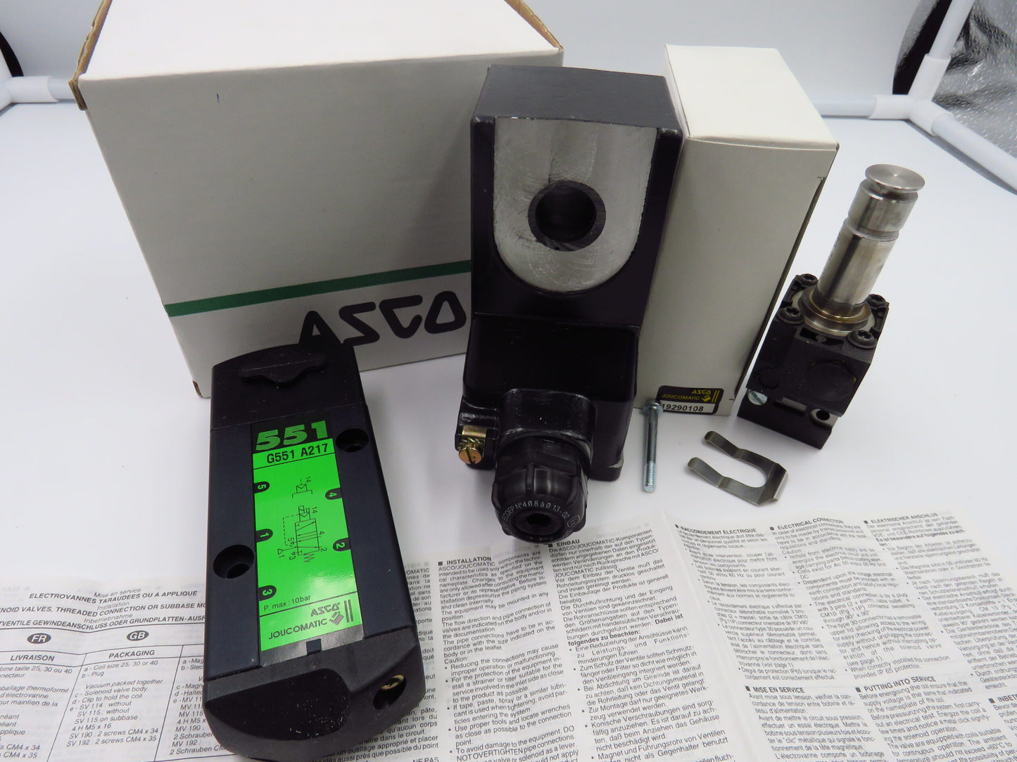 ASCO JOUCOMATIC 551 92 036