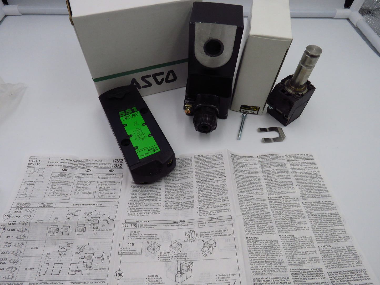 ASCO JOUCOMATIC 551 92 036