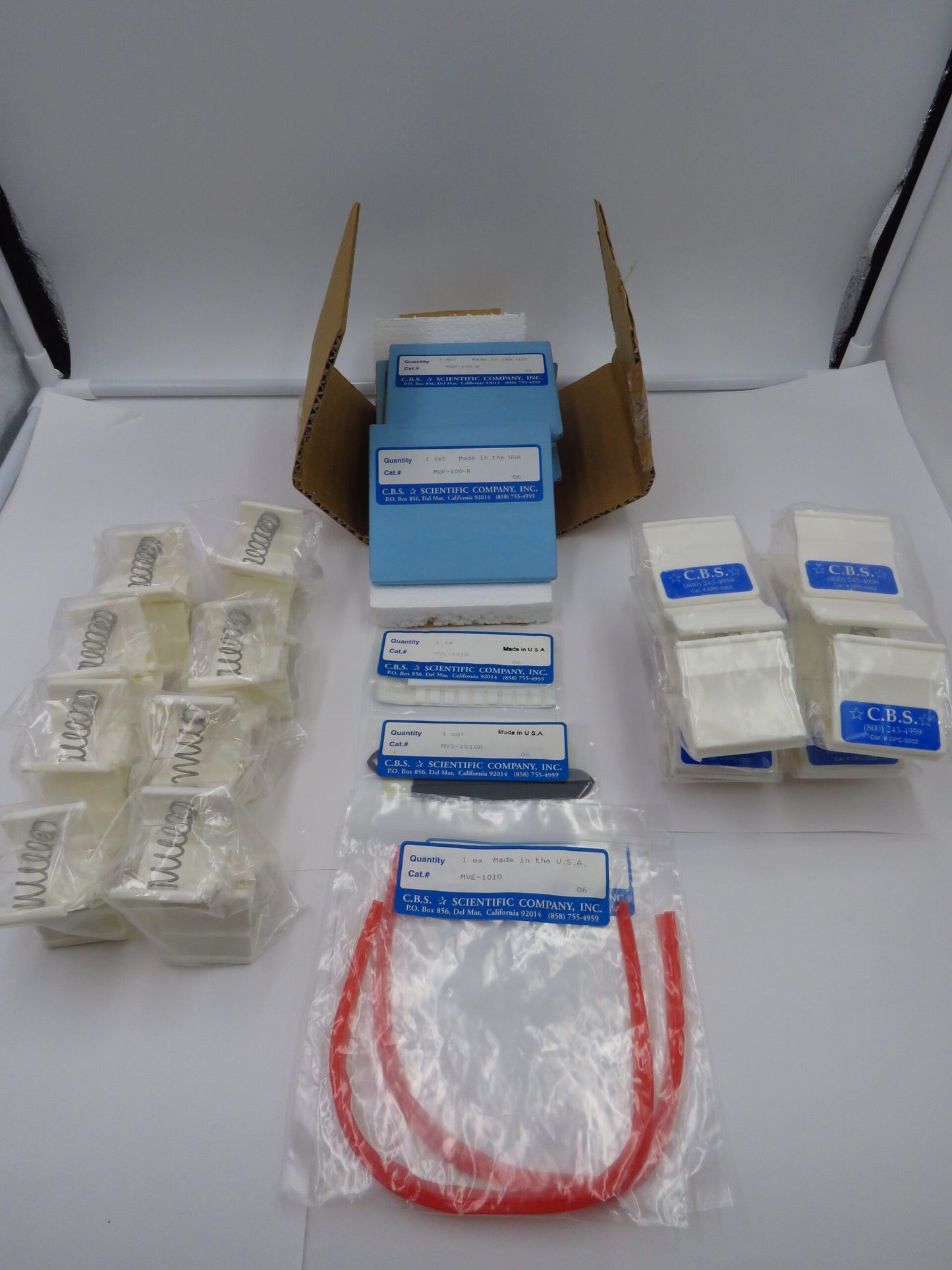 CBS Scientific MGV-202 Electrophresis Chamber  Accessories