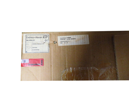 E+H    P/N: FMM50-A1B3C2AA11C1