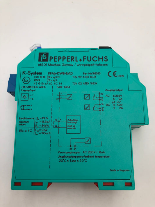 PEPPERL+FUCHS KFA5-DWB-EX1.D