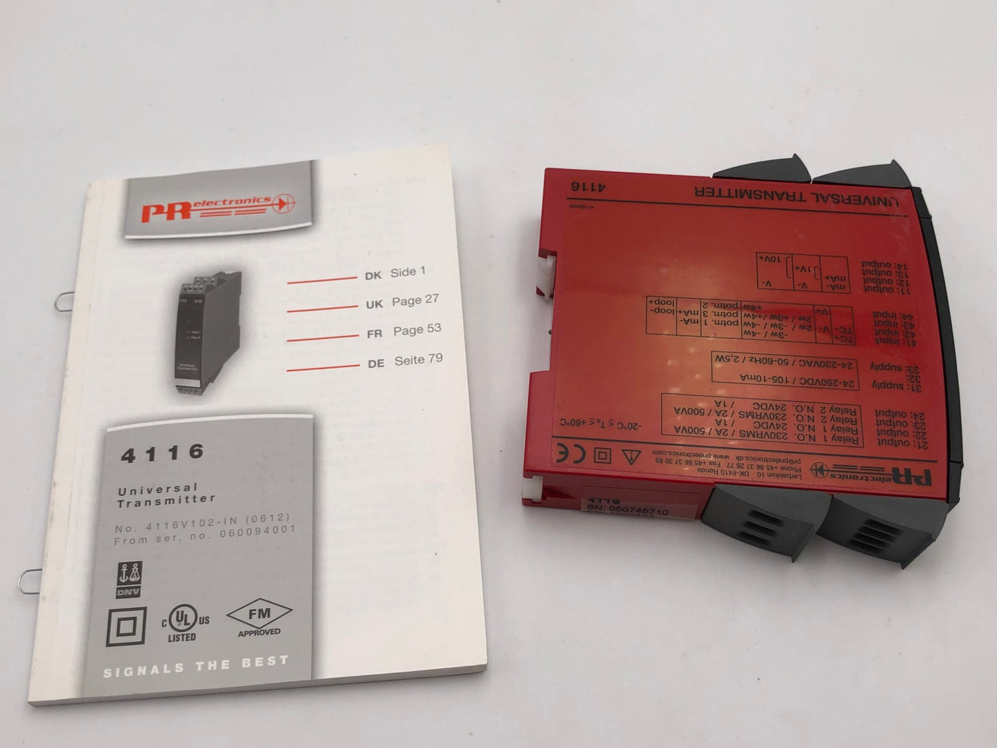 PR MODEL:4116