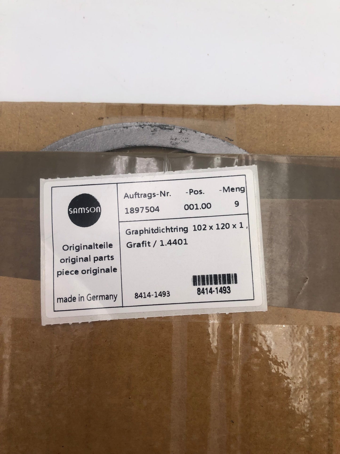 SAMSON P/N:8414-1493