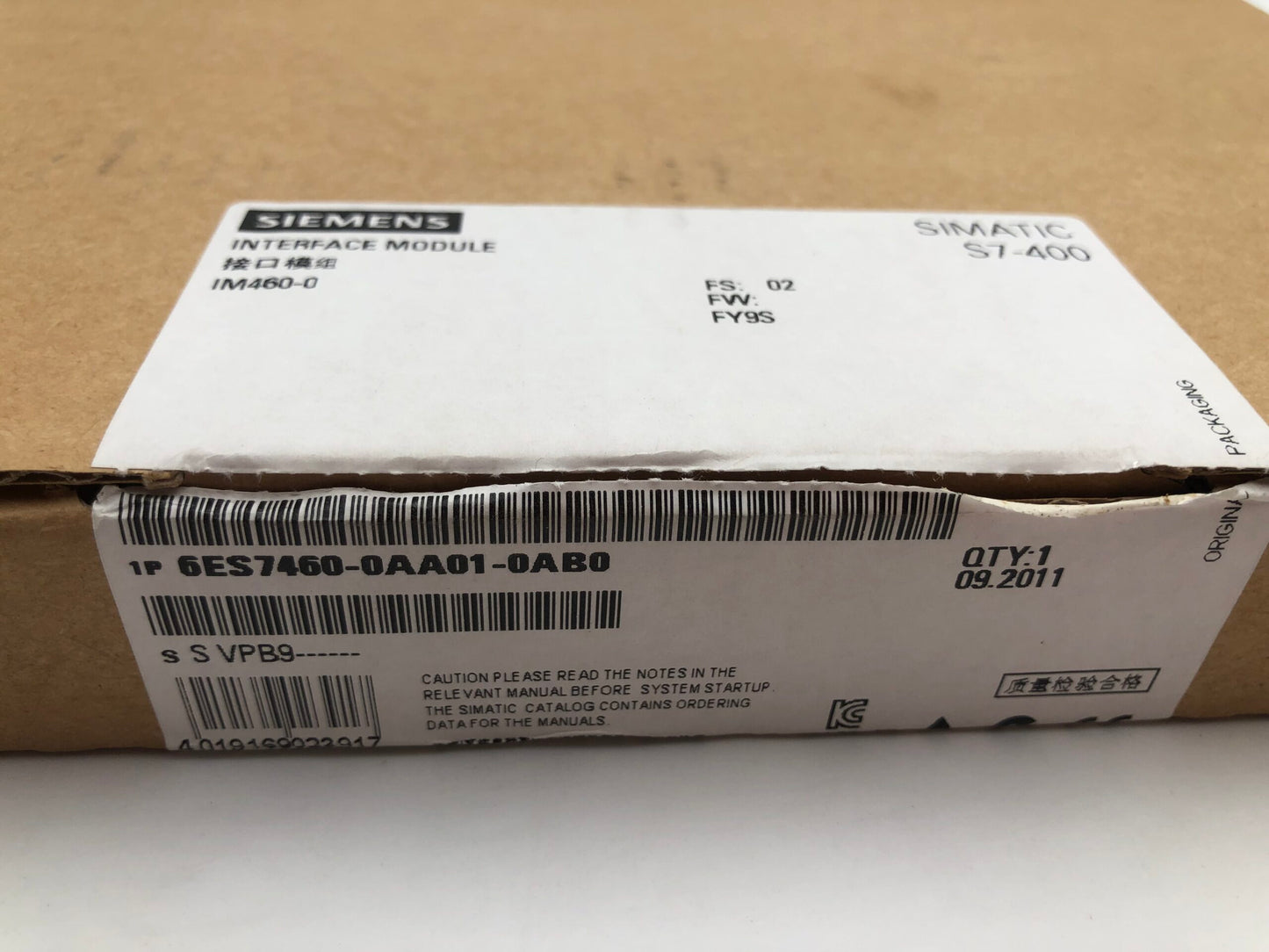 SIEMENS 6ES7 460-0AA01-0AB0