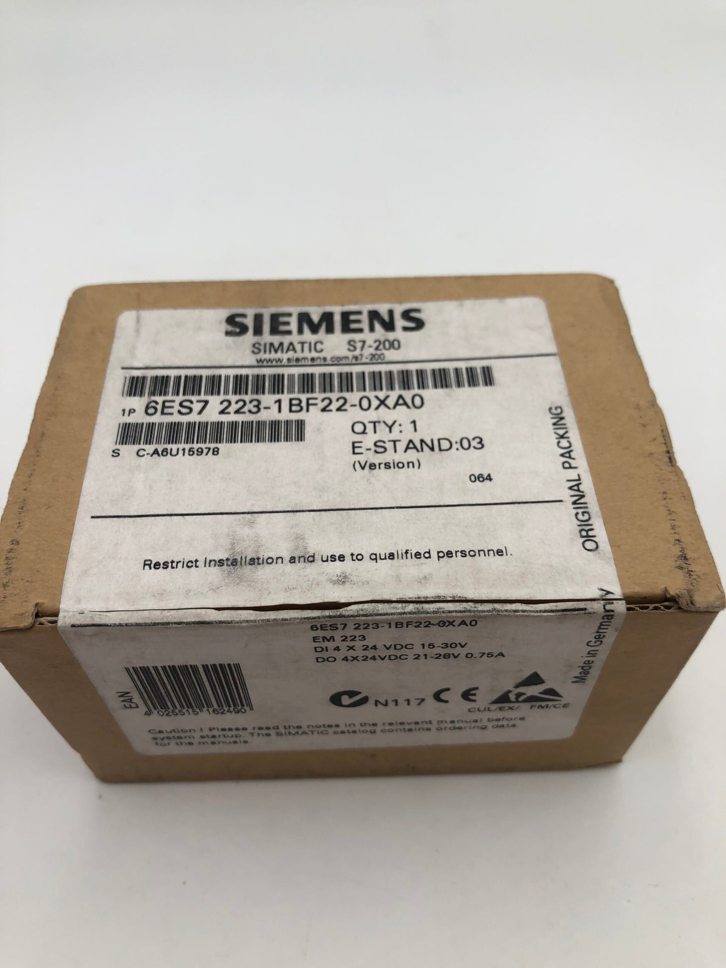SIEMENS 6ES7 223-1BF22-0XA0