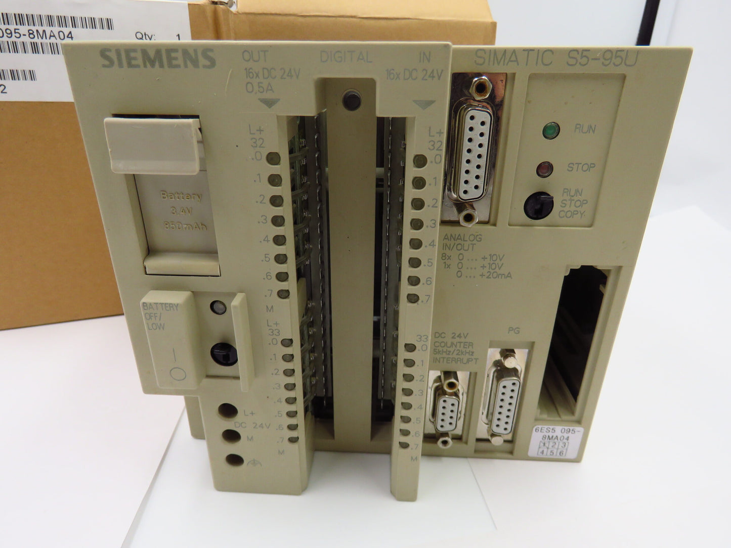 SIEMENS 6ES5 095-8MA04