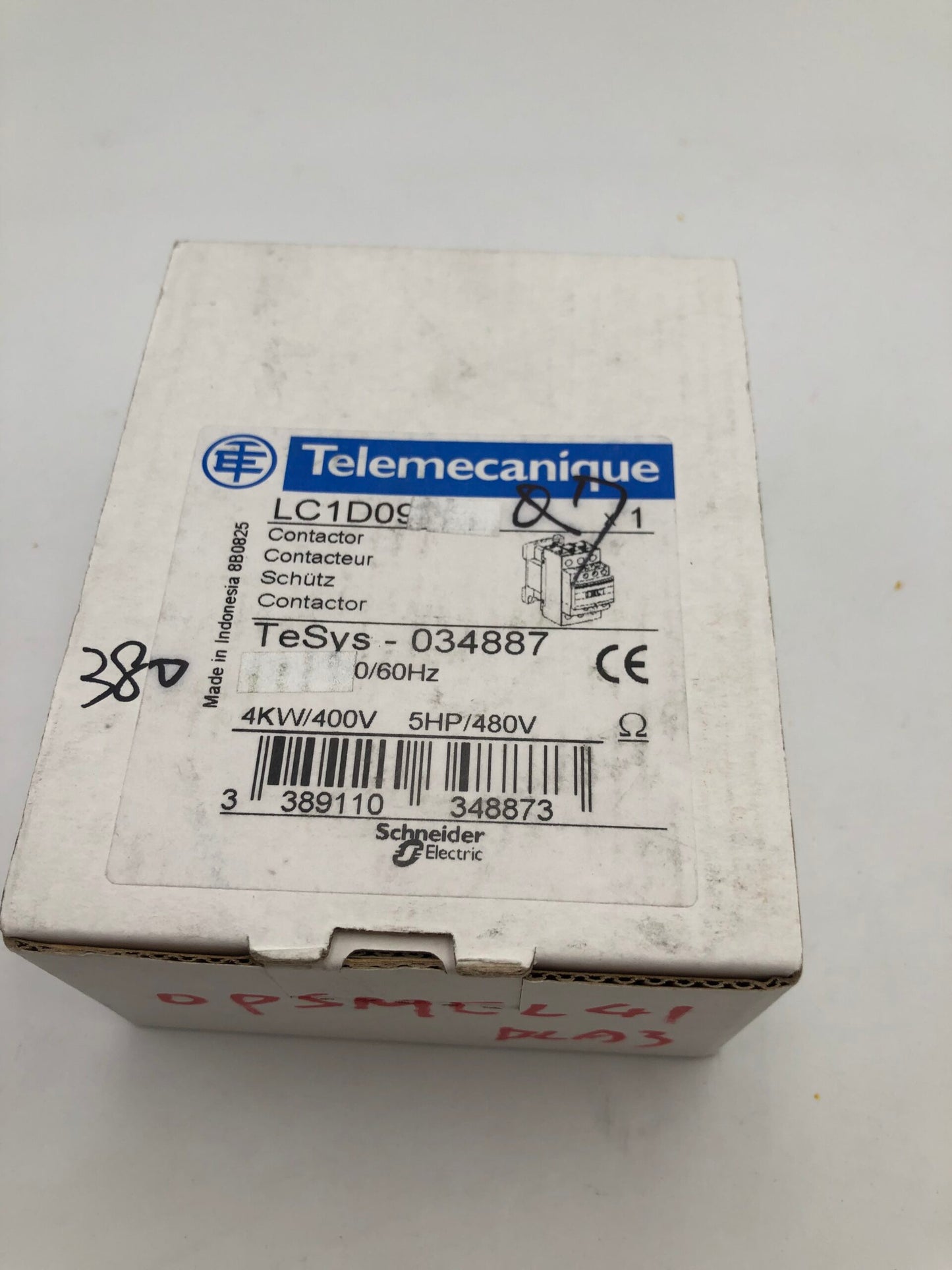 TELEMECANIQUE LC1D9Q7x2+LAD9V